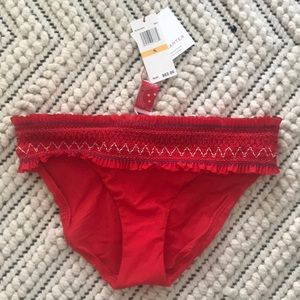 Red Carter Bikini Bottom